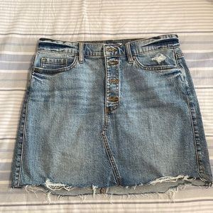 Eunina Alexis Denim Mini Skirt